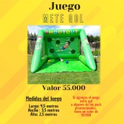 Mete GOL Inflable