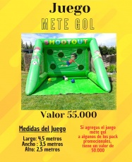 Mete GOL Inflable