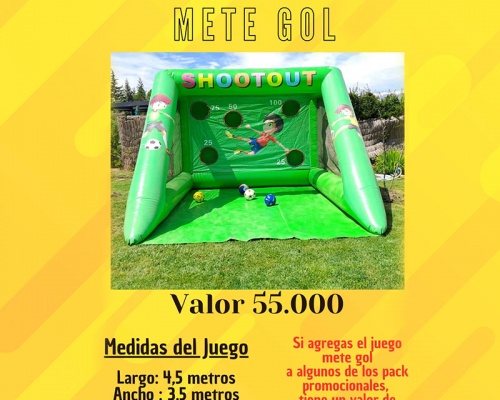 Mete GOL Inflable