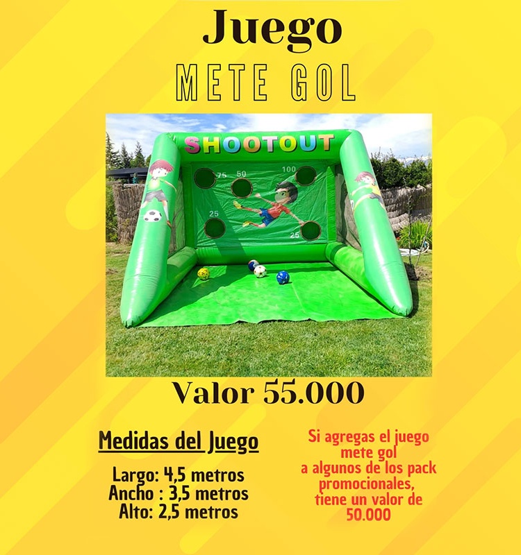 Mete GOL Inflable