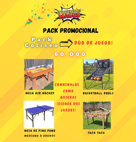 Pack Coliseo