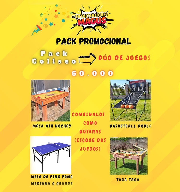 Pack Coliseo
